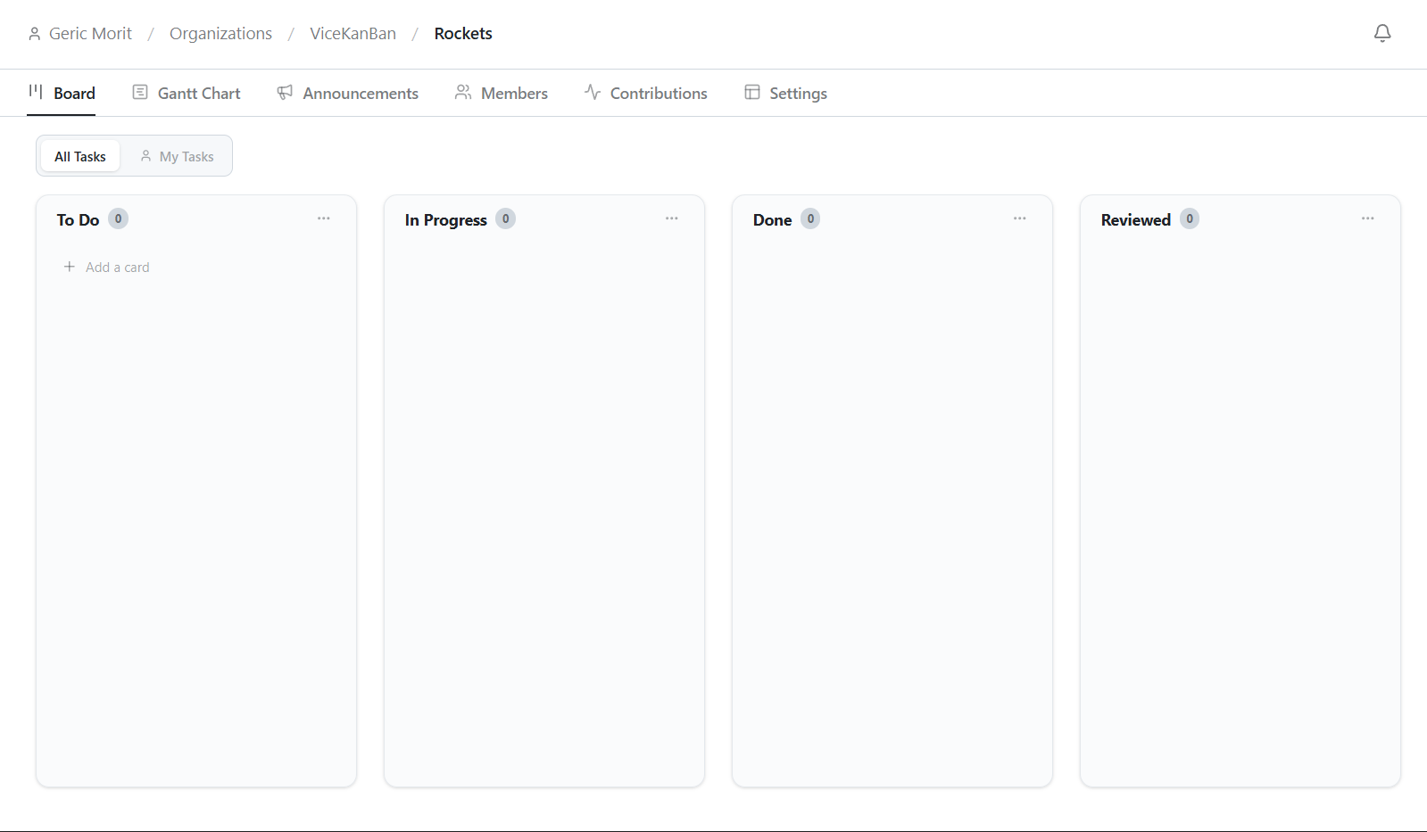 Kanban Board View